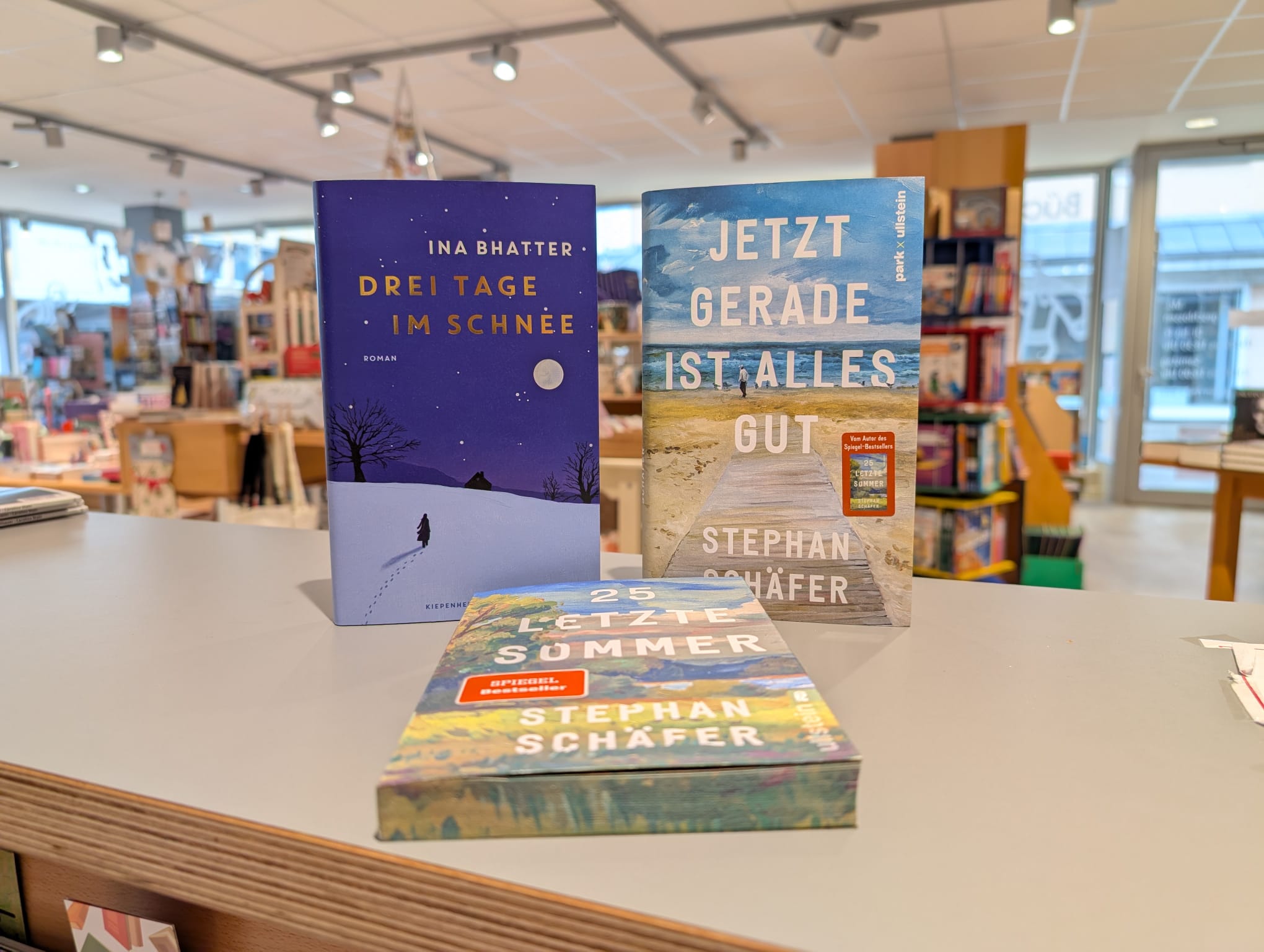 Bild zeigt die empfohlenen Bücher